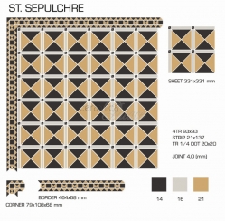 Декоративный элемент ST.SEPULCHRE