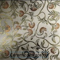 Декоративный элемент HAMAL S Biancone Gold 61x61x2