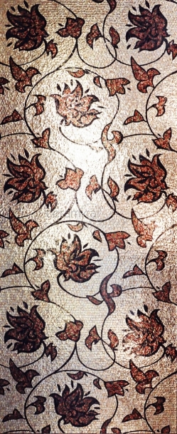 Декоративный элемент Художественное панно мастерской Factory Mosaic "Цветок" 105х600