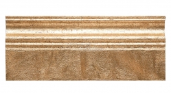 Бордюр BOISERIE GL Zoccolo 16 NATURAL foglia Old Gold cm 12,5x30,5x2