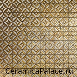 Декоративный элемент OPTICAL 3 Fondo Biancone Decoro Oro 30,5 x 30,5
