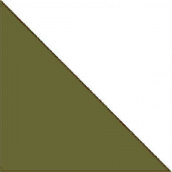Декоративный элемент 6716V Triangle Green 14,9x10,6x10,6